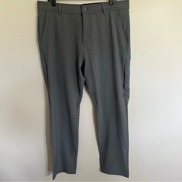 Hurley Men's Hybrid Pant Fit 4 Way Stretch Elastic Waistband Pockets Size 34x32 - Picture 1 of 14